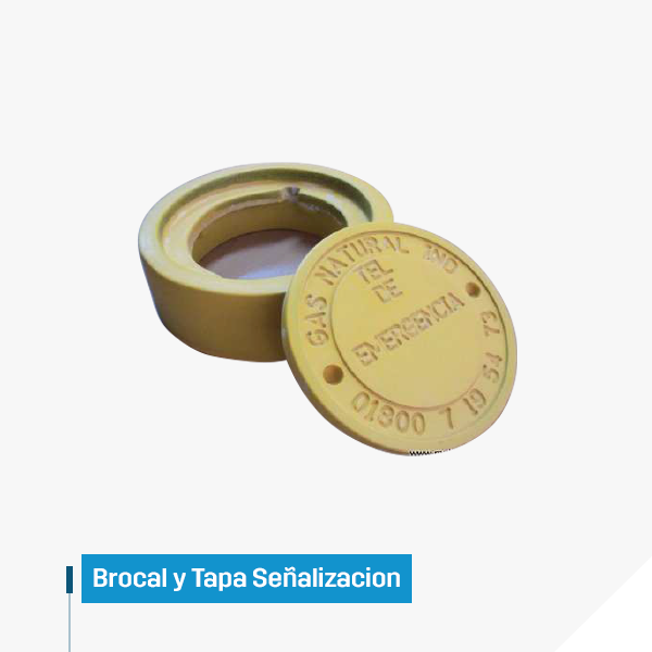 Brocal y Tapa Señalizacion